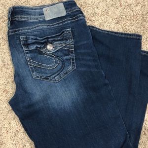 Silver Jeans Capri